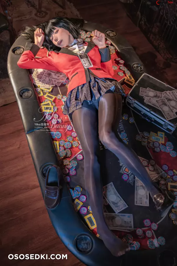 咬一口兔娘ovo (Yaokoututu) cosplay Yumeko Jabami - Kakegurui - 19