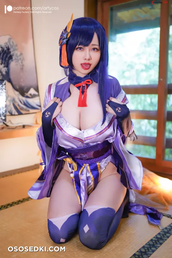 Arty Huang (Arty亚缇) cosplay Raiden Shogun - Genshin Impact - Part 2 - 5