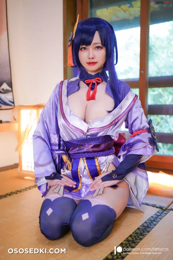 Arty Huang (Arty亚缇) cosplay Raiden Shogun - Genshin Impact - Part 2 - 8