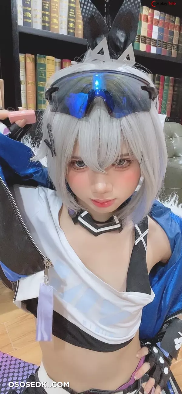 PoppaChan cosplay Silver Wolf - Honkai:Star Rail - 72