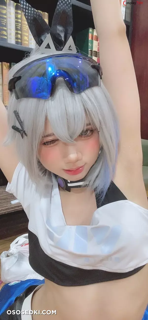 PoppaChan cosplay Silver Wolf - Honkai:Star Rail - 87