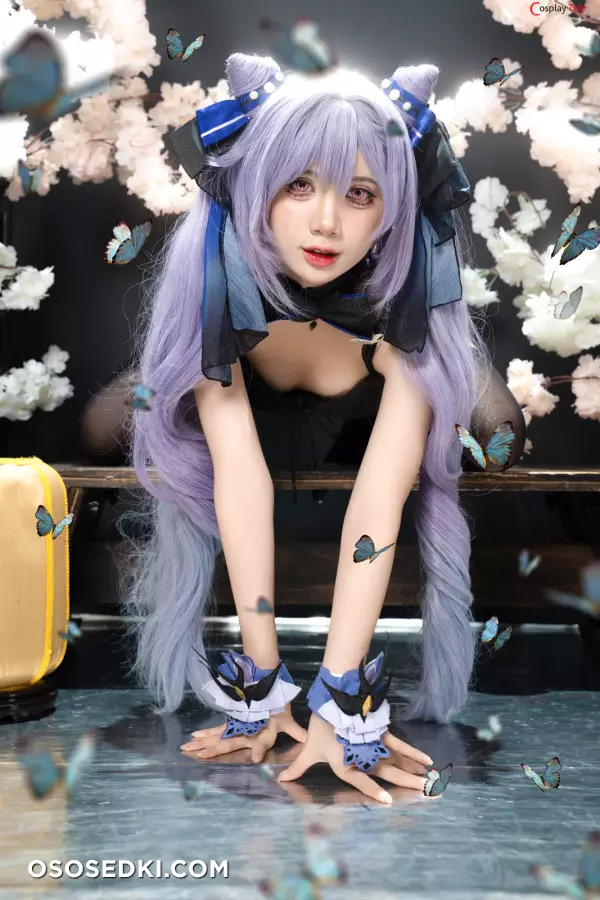 PoppaChan cosplay Keqing - Genshin Impact - 10
