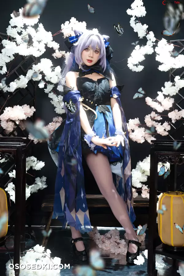 PoppaChan cosplay Keqing - Genshin Impact - 2