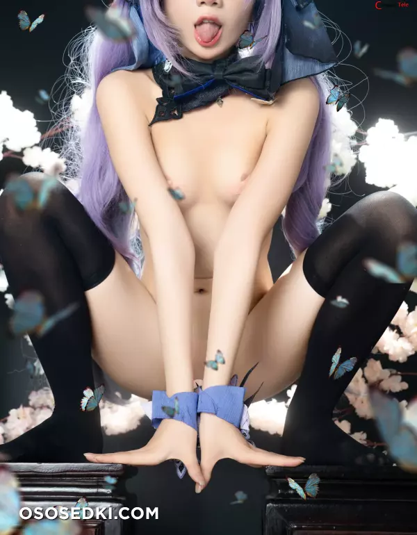 PoppaChan cosplay Keqing - Genshin Impact - 40
