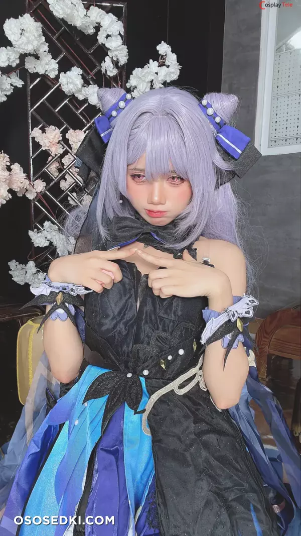 PoppaChan cosplay Keqing - Genshin Impact - 41