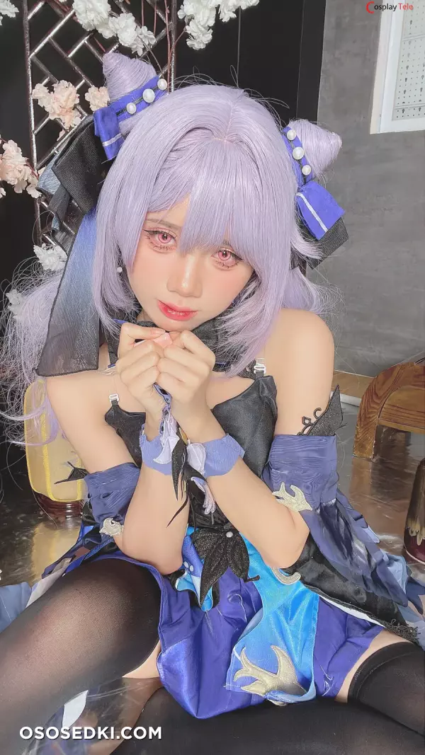 PoppaChan cosplay Keqing - Genshin Impact - 43