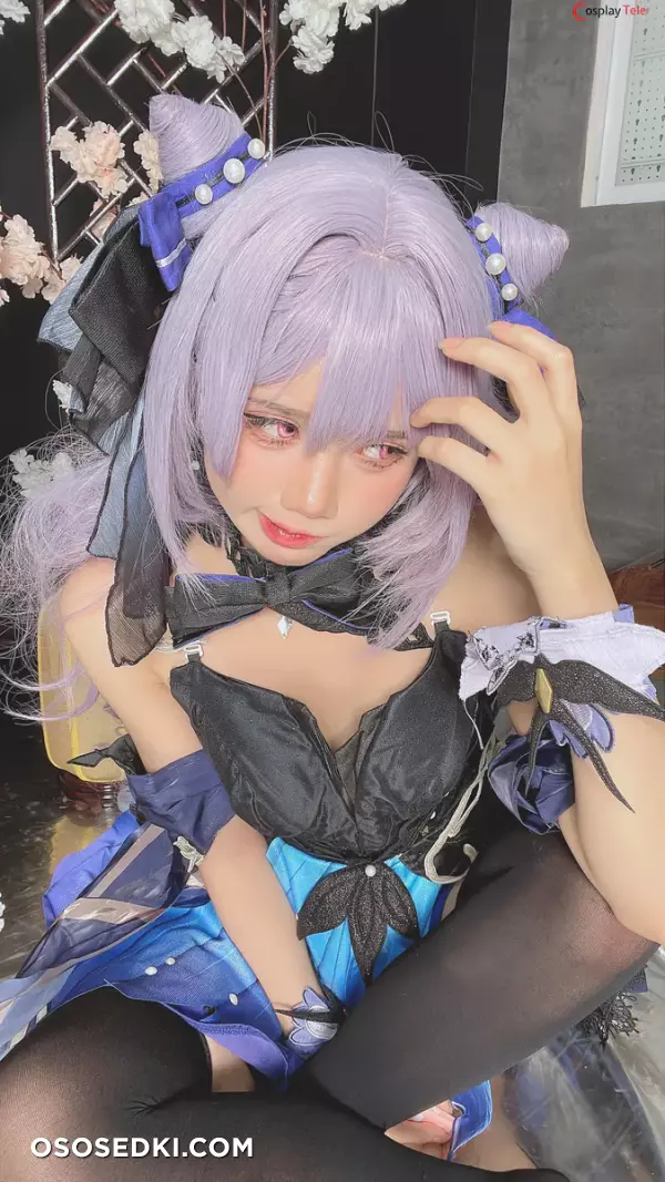 PoppaChan cosplay Keqing - Genshin Impact - 45