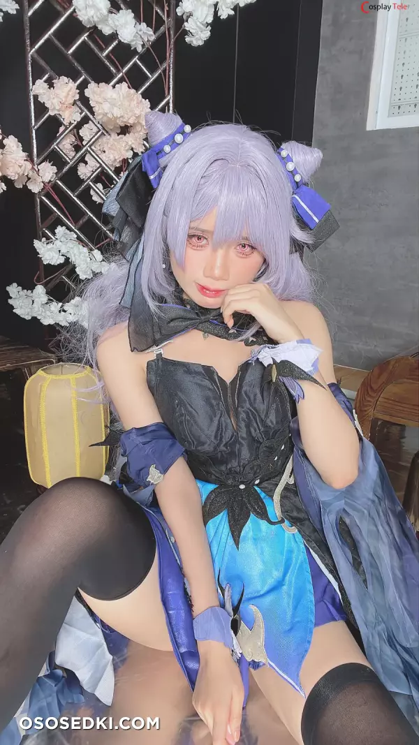 PoppaChan cosplay Keqing - Genshin Impact - 46