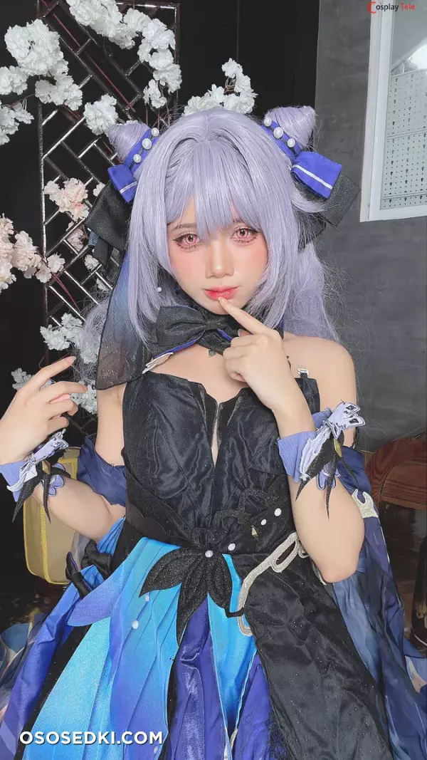 PoppaChan cosplay Keqing - Genshin Impact - 49