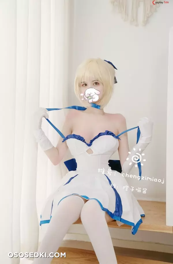 Chengzimiaoj (橙子喵酱) cosplay Saber - Fate/Grand Order - 22