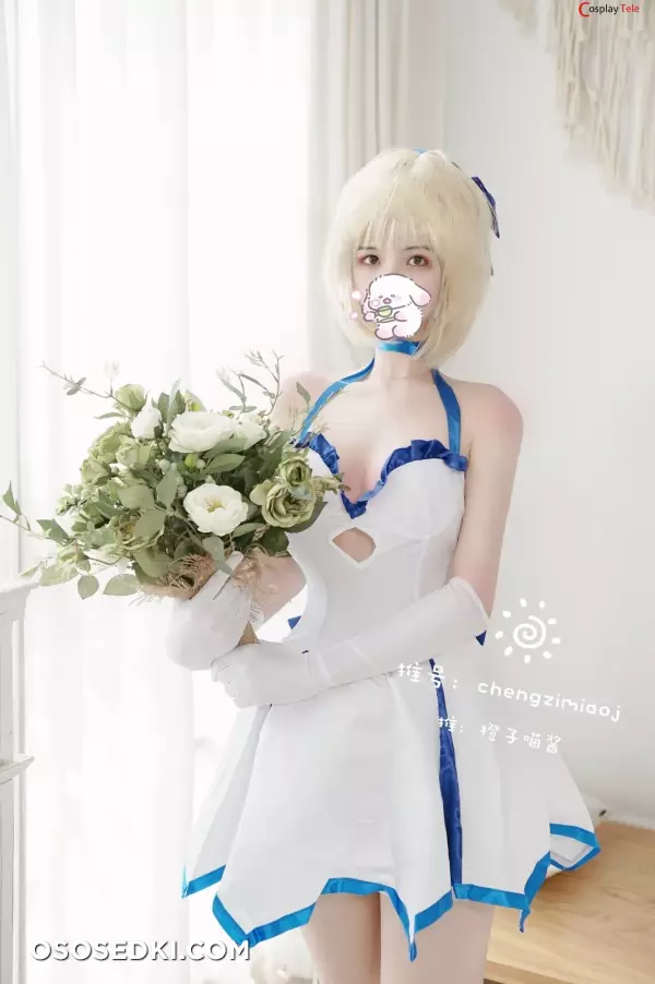 Chengzimiaoj (橙子喵酱) cosplay Saber - Fate/Grand Order - 35