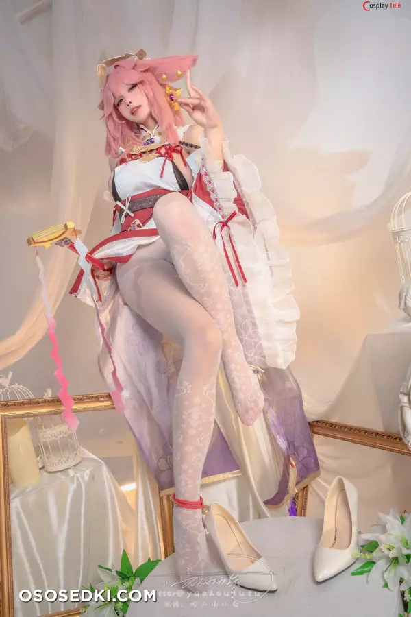 咬一口兔娘ovo (Yaokoututu) cosplay Yae Miko - Genshin Impact - 18