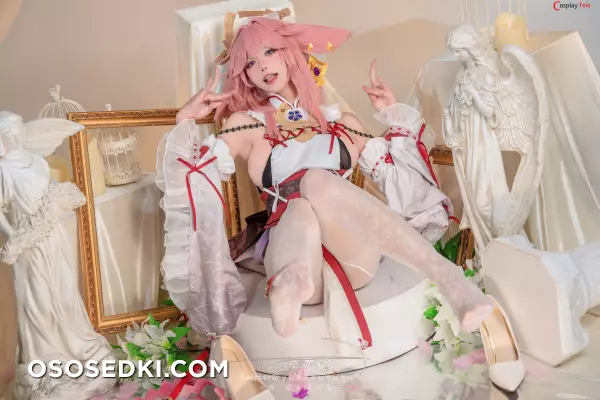咬一口兔娘ovo (Yaokoututu) cosplay Yae Miko - Genshin Impact - 27