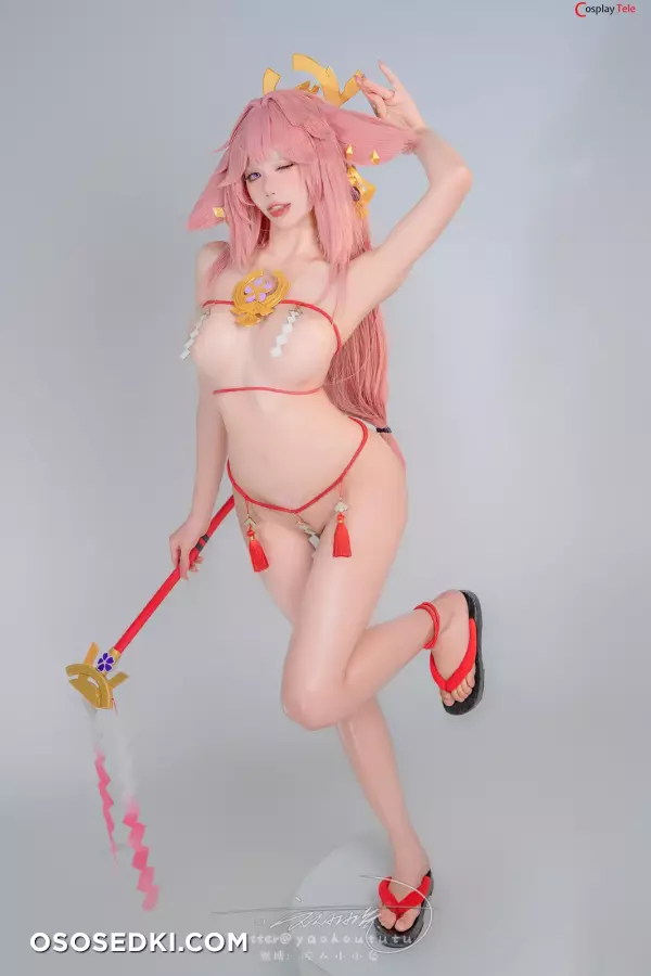 咬一口兔娘ovo (Yaokoututu) cosplay Yae Miko - Genshin Impact - 50