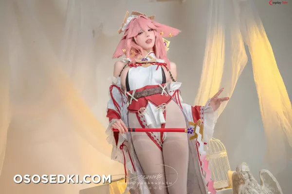 咬一口兔娘ovo (Yaokoututu) cosplay Yae Miko - Genshin Impact - 7
