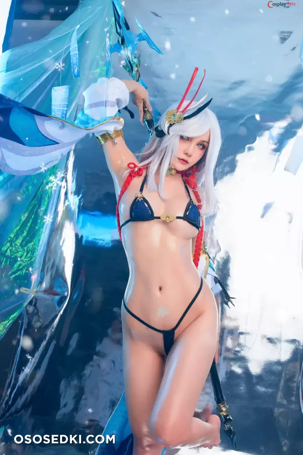 Joyce (Joyce Lin2x) cosplay Shenhe - Genshin Impact - 36