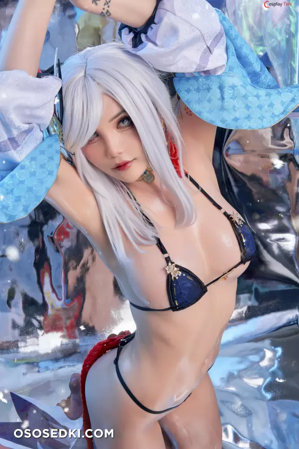 Joyce (Joyce Lin2x) cosplay Shenhe - Genshin Impact - 44