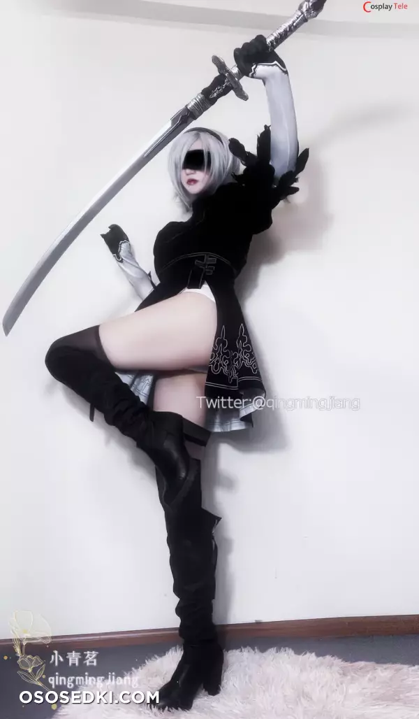 小青茗 (QingmingJiang) cosplay 2B - Nier:Automata - 13
