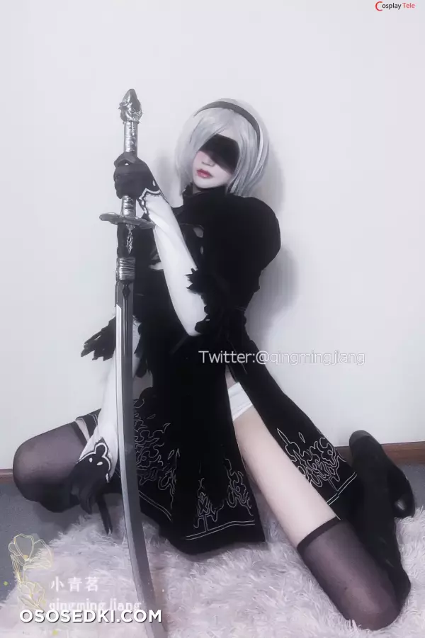 小青茗 (QingmingJiang) cosplay 2B - Nier:Automata - 15