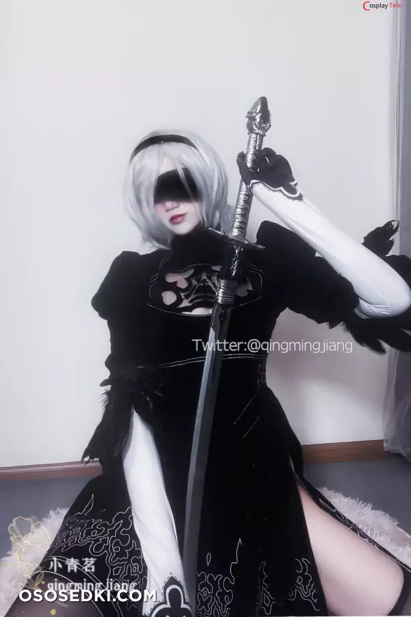 小青茗 (QingmingJiang) cosplay 2B - Nier:Automata - 17