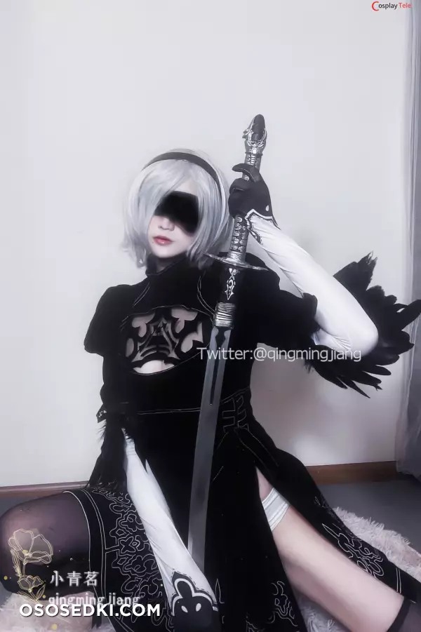 小青茗 (QingmingJiang) cosplay 2B - Nier:Automata - 31