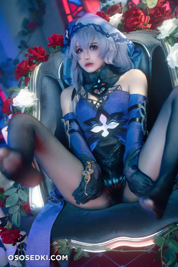 鹿八岁baby (baby-LuLu) cosplay Black Swan - Honkai:Star Rail - 22