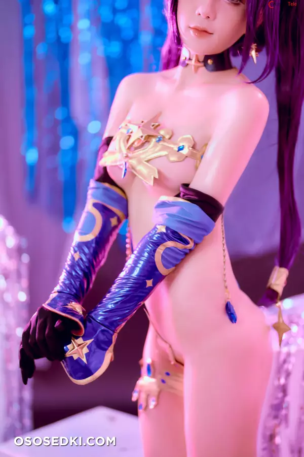 Joyce (Joyce Lin2x) cosplay Mona - Genshin Impact - 21