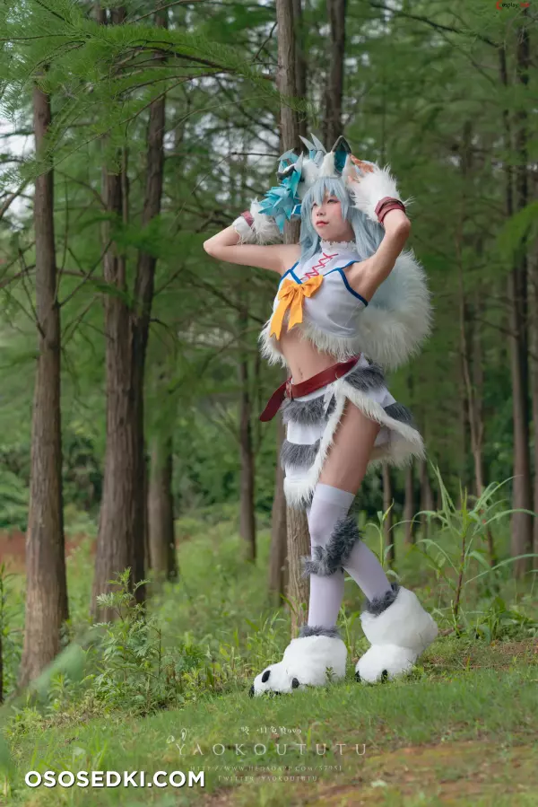 咬一口兔娘ovo (Yaokoututu) cosplay Setsuna - Redo of Healer - 10