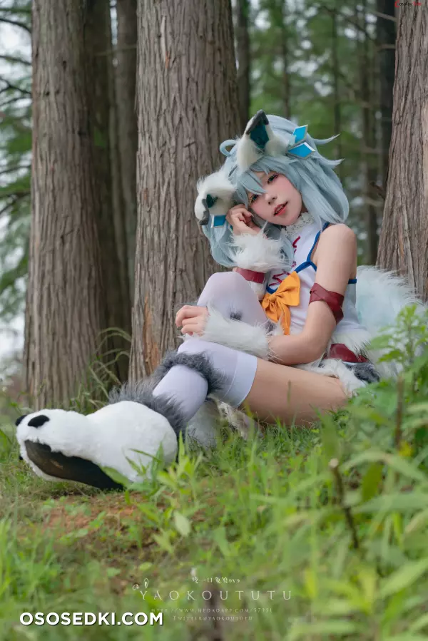 咬一口兔娘ovo (Yaokoututu) cosplay Setsuna - Redo of Healer - 16