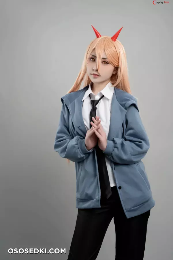 Nekokoyoshi (爆机少女喵小吉) cosplay Power - Chainsaw Man - 10
