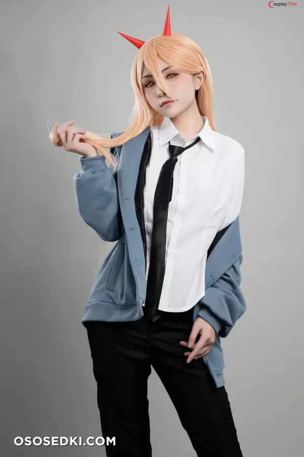 Nekokoyoshi (爆机少女喵小吉) cosplay Power - Chainsaw Man - 16