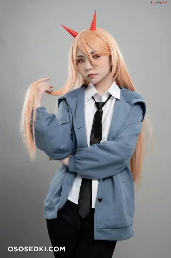Nekokoyoshi (爆机少女喵小吉) cosplay Power - Chainsaw Man - 18