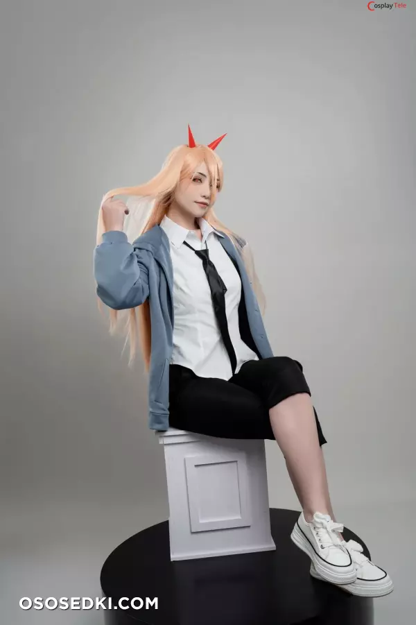 Nekokoyoshi (爆机少女喵小吉) cosplay Power - Chainsaw Man - 19