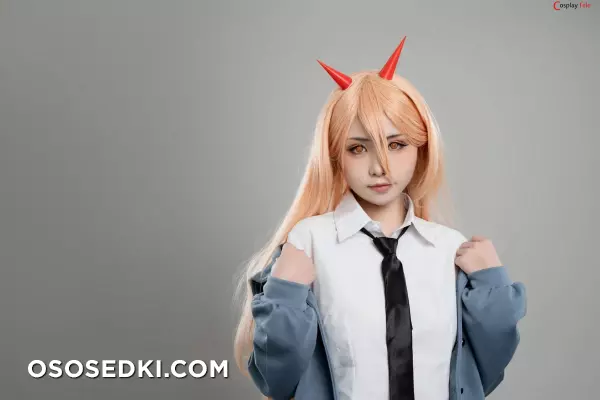 Nekokoyoshi (爆机少女喵小吉) cosplay Power - Chainsaw Man - 20