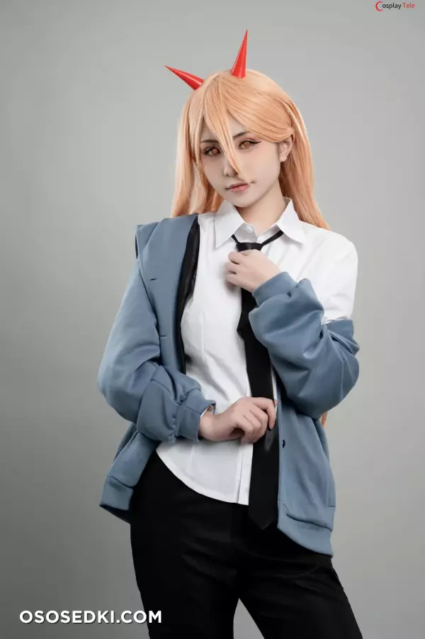 Nekokoyoshi (爆机少女喵小吉) cosplay Power - Chainsaw Man - 21
