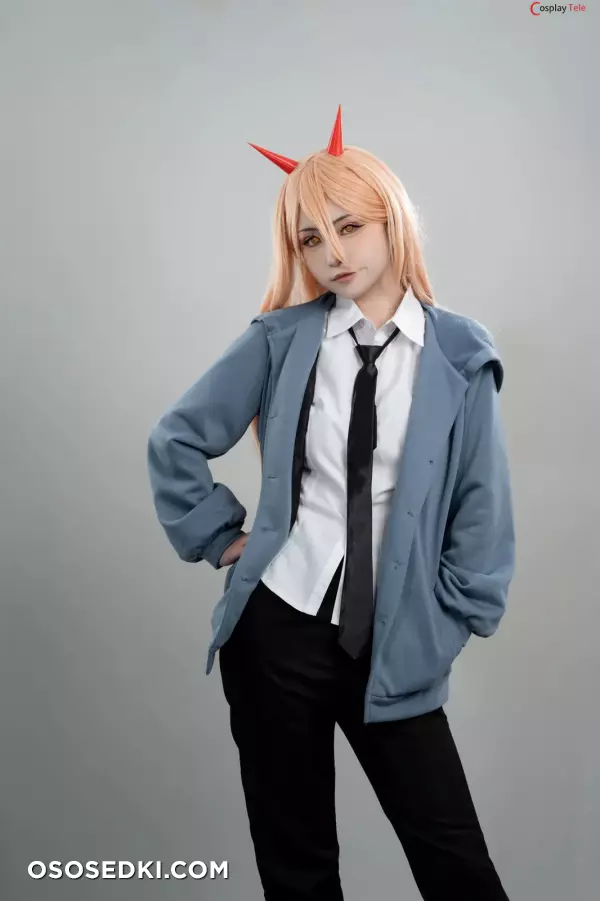 Nekokoyoshi (爆机少女喵小吉) cosplay Power - Chainsaw Man - 22