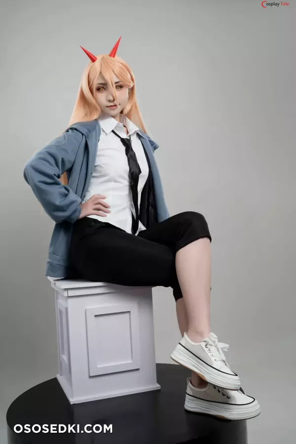 Nekokoyoshi (爆机少女喵小吉) cosplay Power - Chainsaw Man - 24