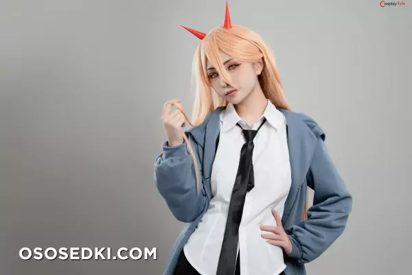 Nekokoyoshi (爆机少女喵小吉) cosplay Power - Chainsaw Man - 26