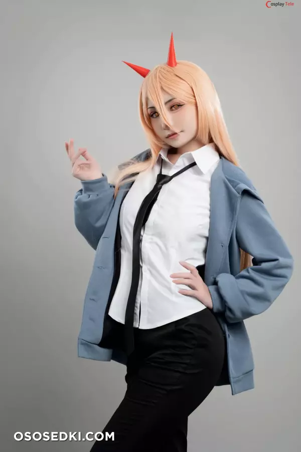Nekokoyoshi (爆机少女喵小吉) cosplay Power - Chainsaw Man - 27