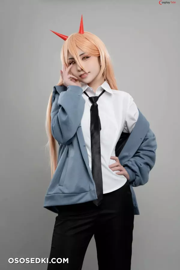 Nekokoyoshi (爆机少女喵小吉) cosplay Power - Chainsaw Man - 3