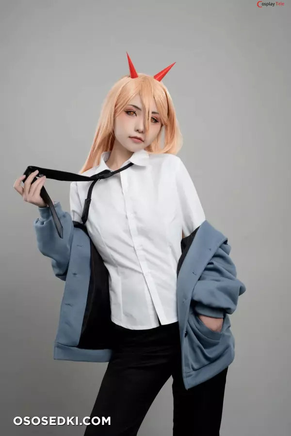 Nekokoyoshi (爆机少女喵小吉) cosplay Power - Chainsaw Man - 5