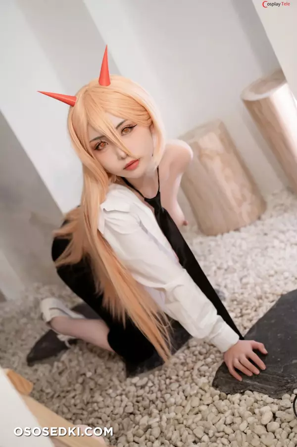 Nekokoyoshi (爆机少女喵小吉) cosplay Power - Chainsaw Man - 72