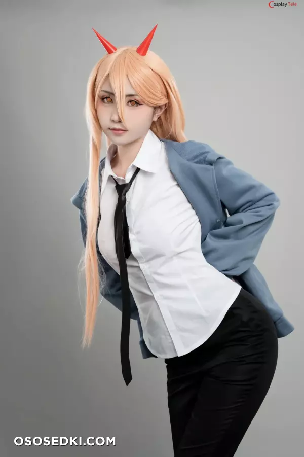 Nekokoyoshi (爆机少女喵小吉) cosplay Power - Chainsaw Man - 8