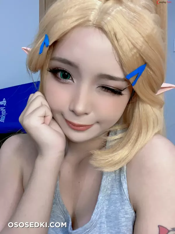 Umeko J cosplay Princess Zelda Gym - The Legend of Zelda - 98