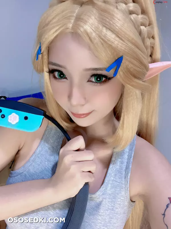 Umeko J cosplay Princess Zelda Gym - The Legend of Zelda - 99