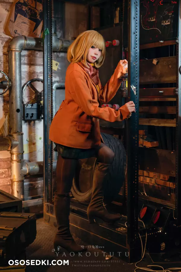 咬一口兔娘ovo (Yaokoututu) cosplay Ashley Graham - Resident Evil - 11