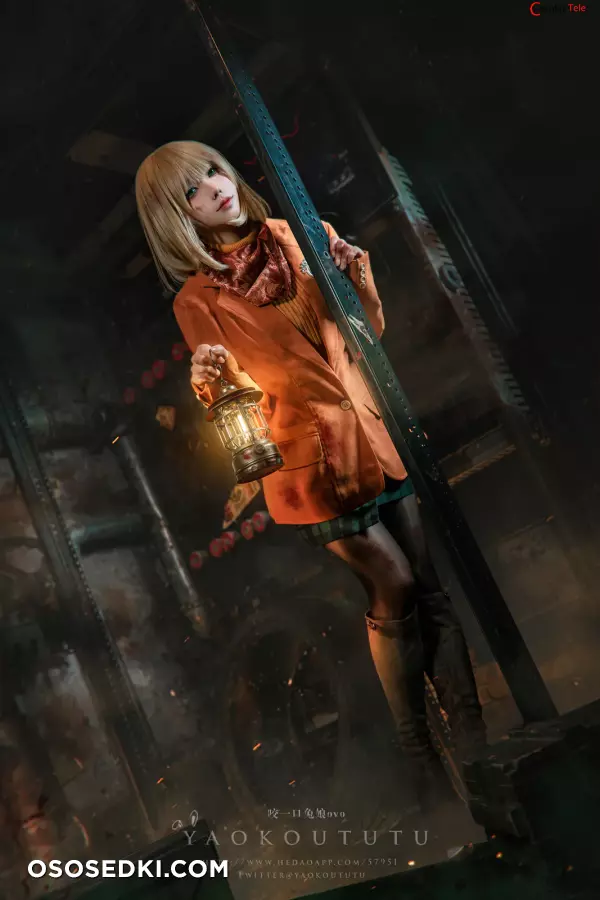 咬一口兔娘ovo (Yaokoututu) cosplay Ashley Graham - Resident Evil - 12