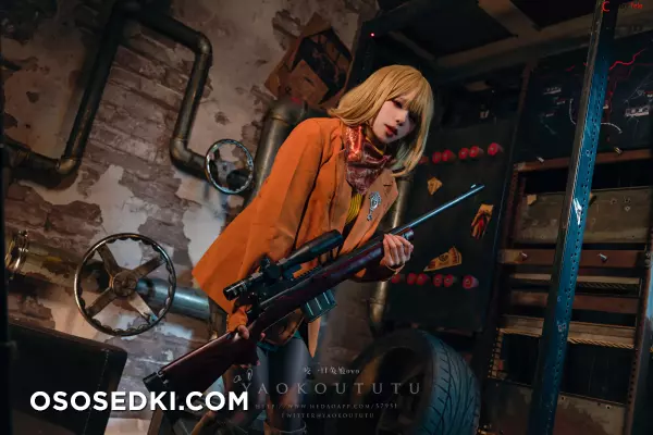 咬一口兔娘ovo (Yaokoututu) cosplay Ashley Graham - Resident Evil - 14
