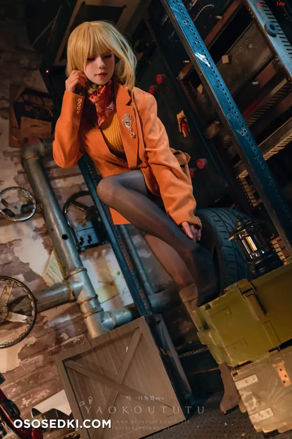 咬一口兔娘ovo (Yaokoututu) cosplay Ashley Graham - Resident Evil - 19