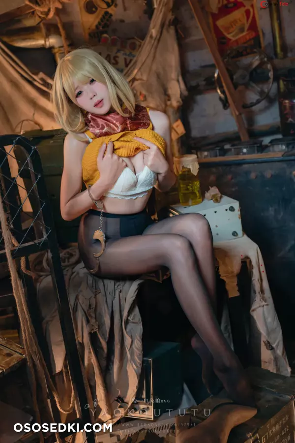 咬一口兔娘ovo (Yaokoututu) cosplay Ashley Graham - Resident Evil - 36